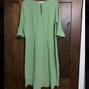 Midi green dress